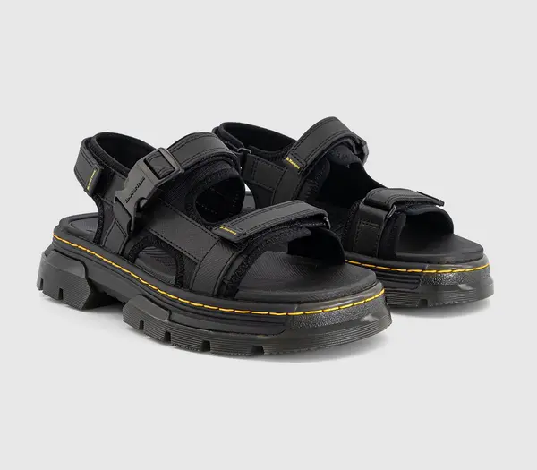 Image of Dr. Martens Womens Forster Ii Sandals Black, 8