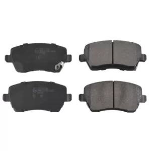Image of Brake Pad set 116199 by Febi Bilstein Front Axle