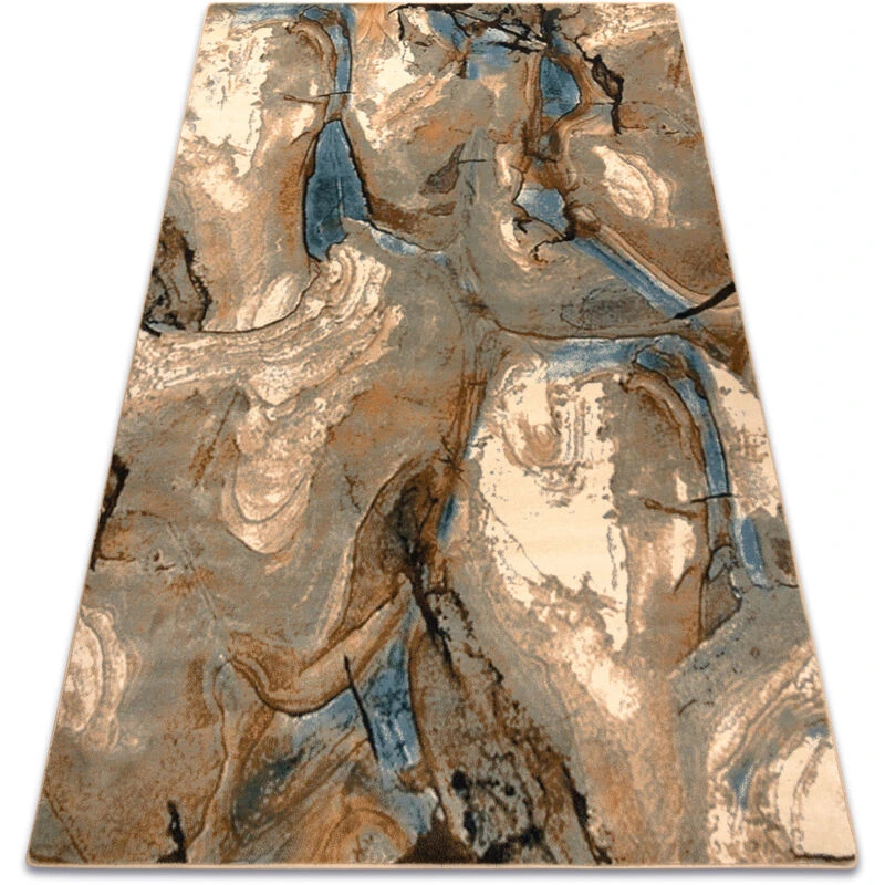 Image of RUGSX Wool Omega Rug Blue