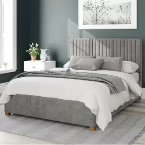 Image of Grant Firenze Velour Ottoman Bed Silver