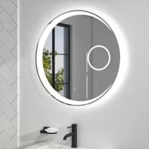 Image of Round LED Bathroom Mirror with Demister 700mm - Aries