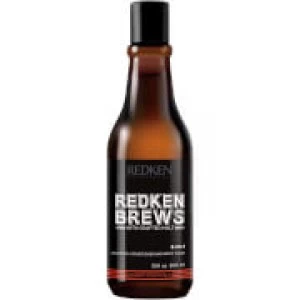 Image of Redken Brews Shampoo, Conditioner and Body Wash 300ml