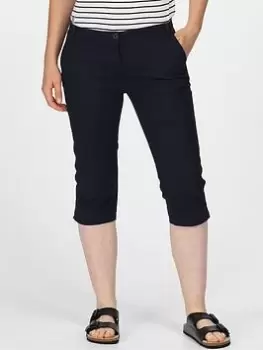 Image of Regatta Bayla Capri Pant - Navy, Size 10, Women