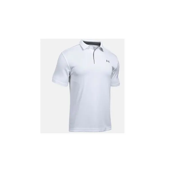 Image of Under Armour Tech Polo - White/Graphite - M