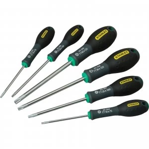 Image of Stanley FatMax 6 Piece Security Torx Screwdriver Set
