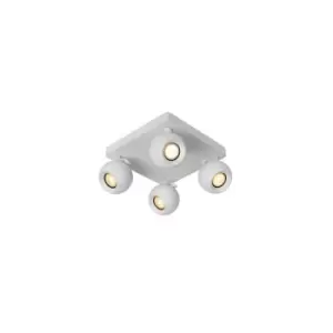 Image of Favori Modern Ceiling Spotlight - 4xGU10 - White
