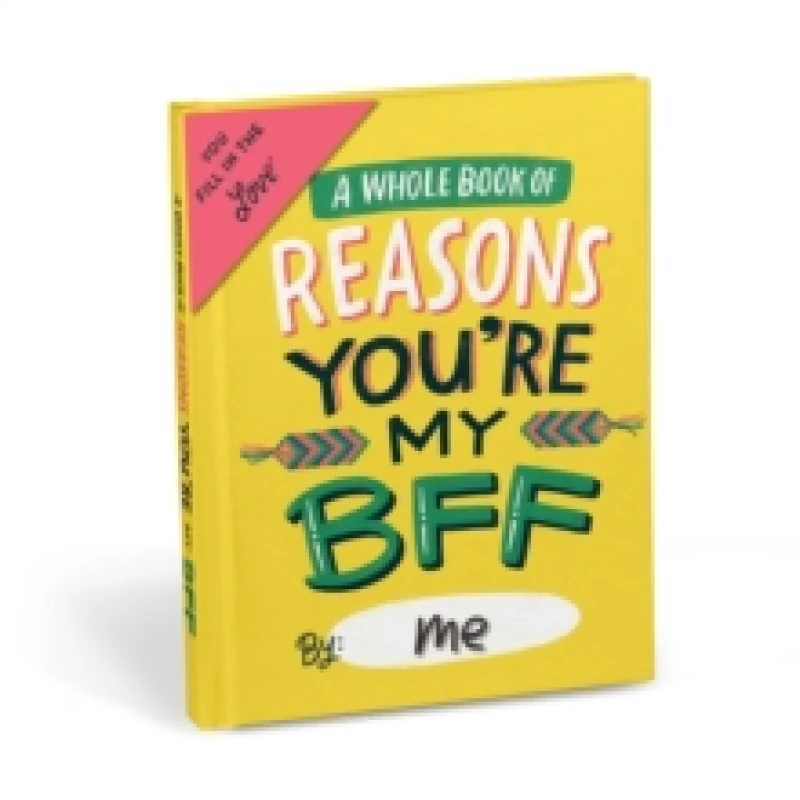 Image of Em & Friends Reasons You're My BFF Fill in the Love Book Notebook / blank book