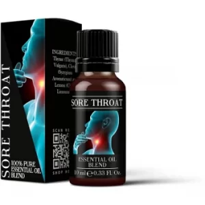 Image of Mystic Moments Sore Throat Essential Oil Blends 10ml