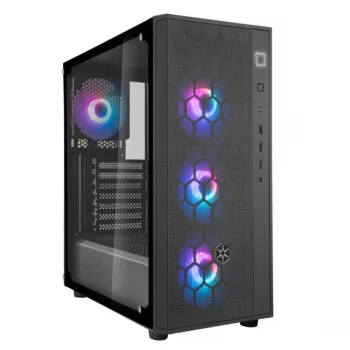 Image of SilverStone Fara R1 Pro Mid-Tower Case - Black Tempered Glass SST-FAR1B-PRO