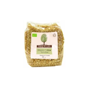 Image of Organic Yellow Split Peas - 500g x 6 - 85206 - Tree Of Life