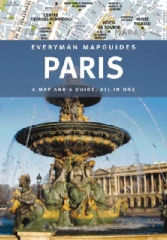 Image of Paris Everyman Mapguide Hardback