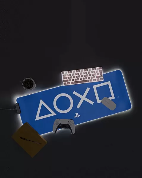 Image of Playstation Light Up Desk Mat