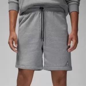 Image of Air Jordan Essential Mens Fleece Shorts - Grey