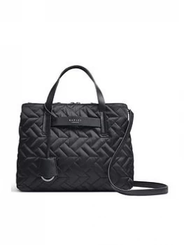 Image of Radley Finsbury Park Quilted Medium Multiway Bag - Black
