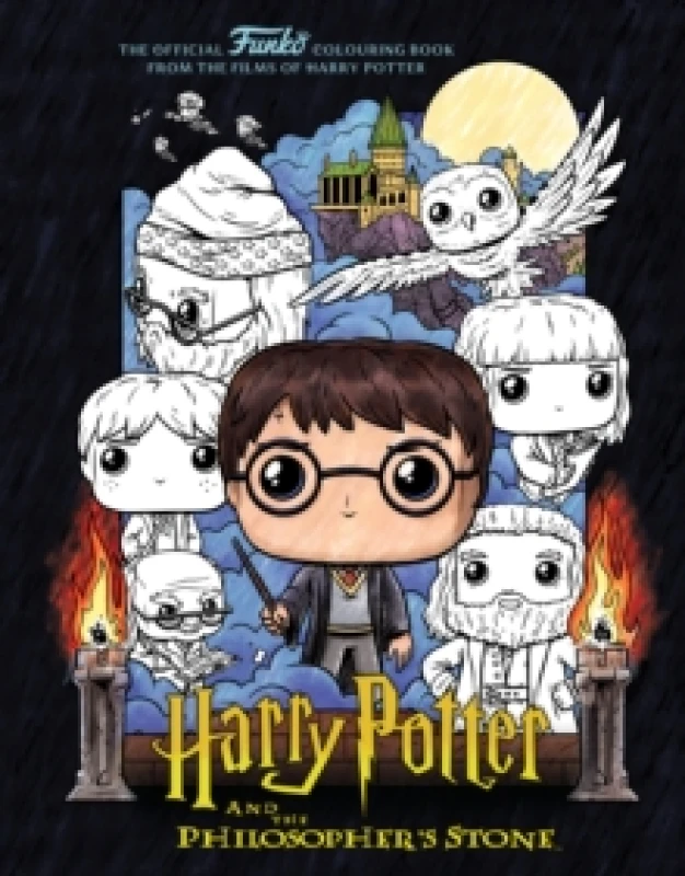 Image of Funko Pop! Harry Potter Philosopher's Stone Colouring Book Paperback / softback