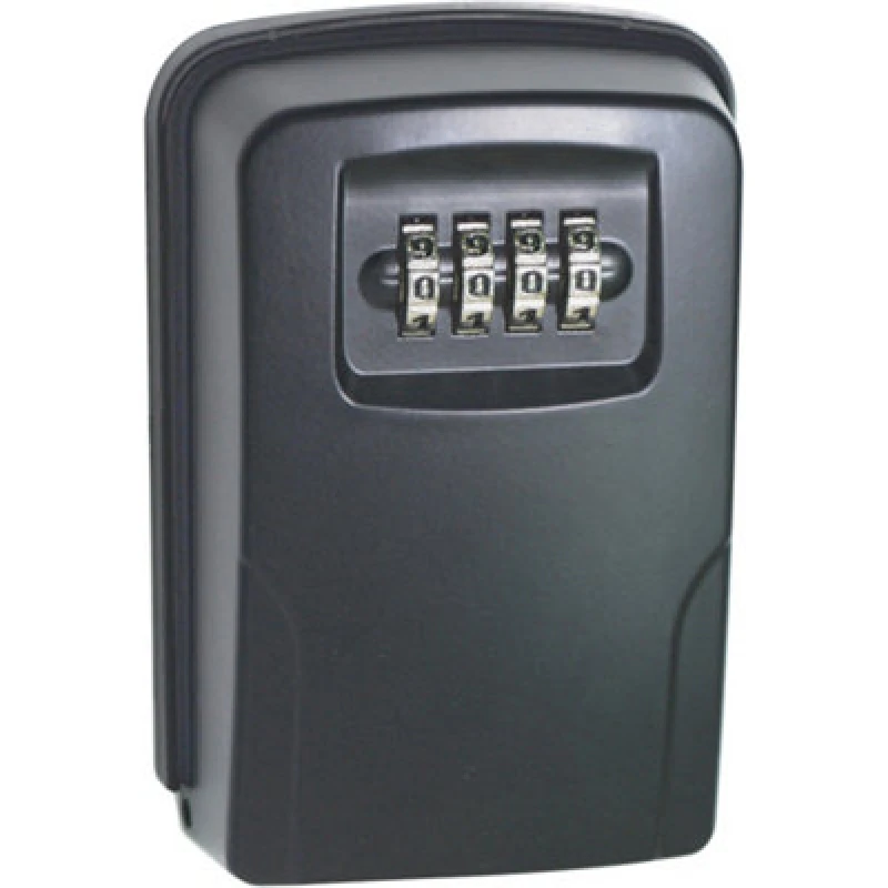Image of Loops Wall Mounted Key Safe - Weather Resistant Rubber Seal - 4 Digit Combination Lock Multi