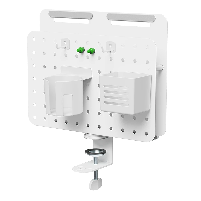 Image of LogiLink Pegboard. Clamp-on. Office. 362x445mm. rotating. white