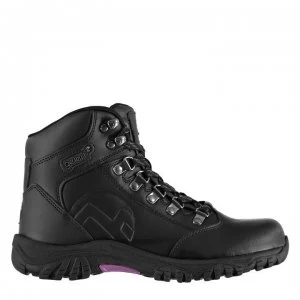 Image of Gelert Leather Ladies Walking Boots - Black