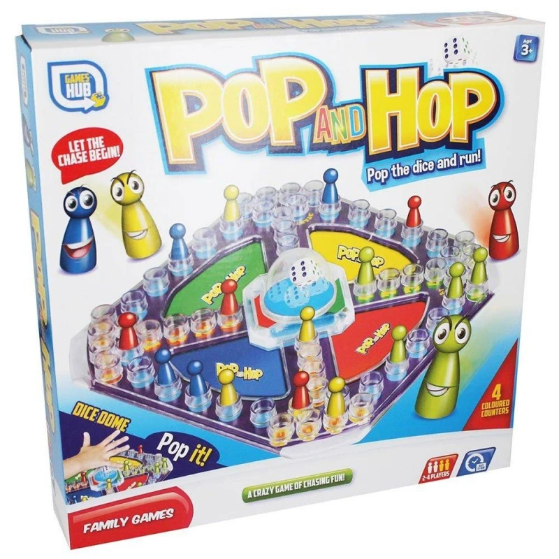 Image of Grafix Games Hub Pop and Hop Game Multi