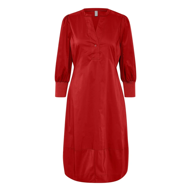 Image of culture Womens 3/4-sleeve dress CULTURE Antoinett Rouge Female 2XL