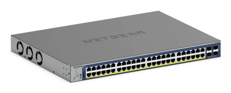 Image of Netgear GS752TXPv3 48-Port Gigabit PoE+ Rackmount Switch