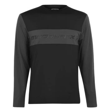 Image of Muddyfox Long Sleeve Technical Tee Mens - Black