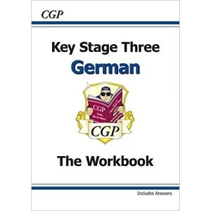 Image of KS3 German Workbook with Answers by CGP Books (Paperback, 2002)