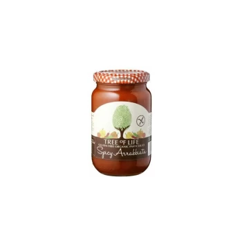 Image of Spicy Arrabiata Pasta Sauce - Gluten Free - 350g - 72397 - Tree Of Life