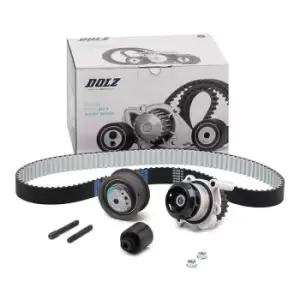 Image of DOLZ Water Pump + Timing Belt Kit VW,AUDI,SKODA KD033