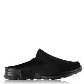 Image of Slazenger Zeal Mule Mens Slip On Trainers - Black