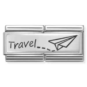 Image of Nomination CLASSIC Silvershine Travel Double Charm 330710/09