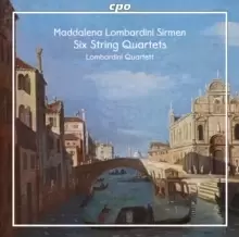 Image of Maddalena Lombardini Sirmen: Six String Quartets
