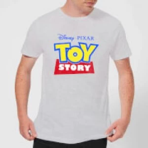 Image of Toy Story Logo Mens T-Shirt - Grey - XL