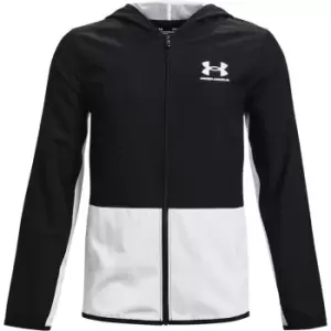 Image of Under Armour Woven Track Jacket - Black
