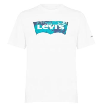 Image of Levis Relaxed Fit Logo T-Shirt - White