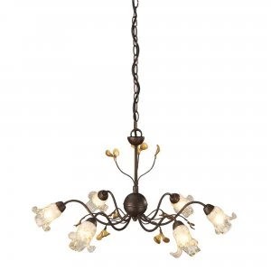 Image of Litecraft Cruise Rustic Ceiling Light