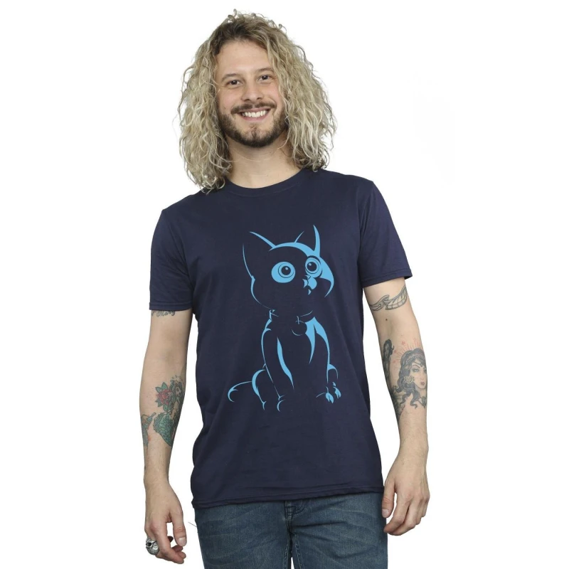 Image of Disney Men Lightyear Sox Cute Stare T-Shirt in Navy Size: Small Navy S Male 5059934460737