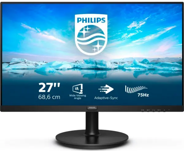 Image of Philips V Line 27" 272V8LA/00 Full HD LED Monitor