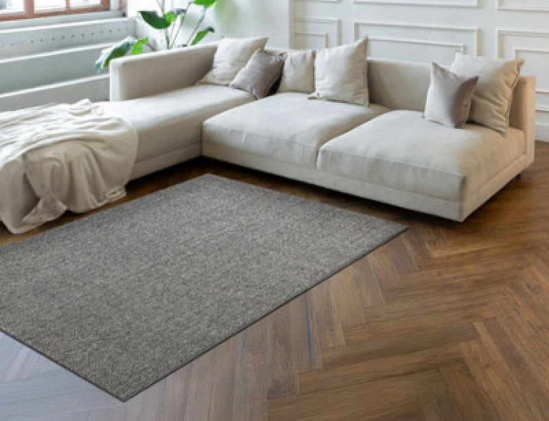 Image of RugsX Casablanca Loom Rug in Grey Size: 150cm x 200cm Grey Unisex 150cm x 200 cm