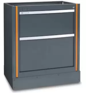 Image of Beta Tools C55 M2 Fixed Tool Cabinet 2 Drawer 797 x 474 x 940mm