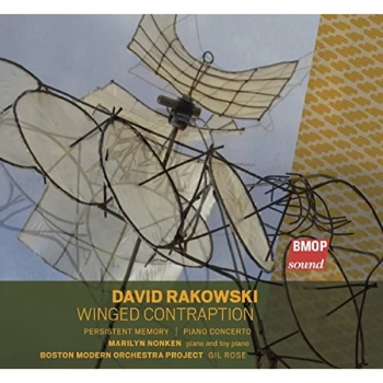 Image of David Rakowski - David Rakowski: Winged Contraption CD