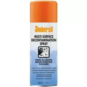 Image of Ambersil 33339-AA Multi Surface Decontamination Spray 400ml
