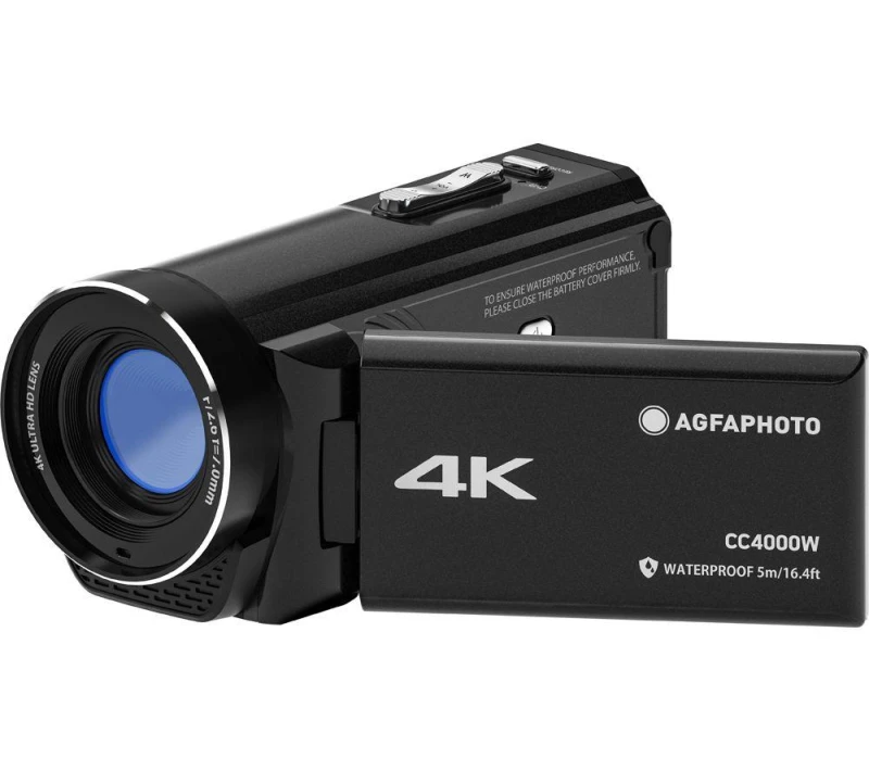 Image of AGFAPHOTO AGFAPHOTO Realimove CC4000W 4K Camcorder - Black
