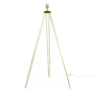 Image of Aero Gold Floor Lamp Base