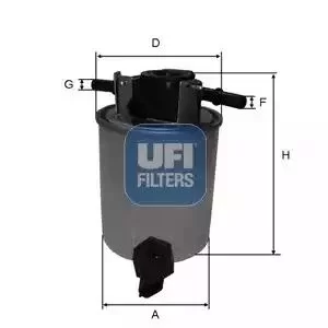 Image of 24.020.01 UFI Fuel Filter