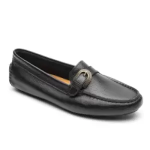 Image of Rockport Bayview Rib Loafer Black - Black