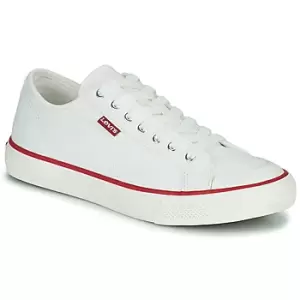 Image of Levis HERNANDEZ S womens Shoes Trainers in White
