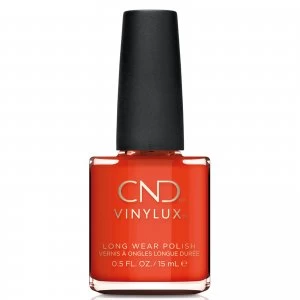 Image of CND Vinylux Electric Orange Nail Varnish 15ml