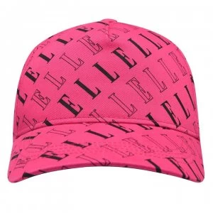 Image of Elle Elle AOP Logo Cap JG13 - Neon Pink