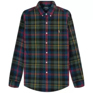 Image of Polo Ralph Lauren Slim Fit LS Check Shirt Navy/Multi